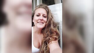 my ex-wife went to call the next door to screwed her