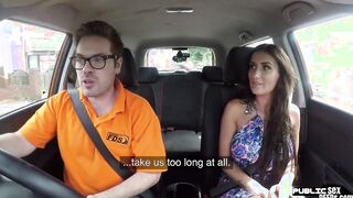 Big Titted tattoo Hot sucks and riding tutor until mouth spermed