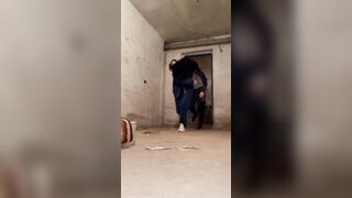 I wanted to got housing, but I ended up inside the basement on a chain, obedient rubbish squirt, bound me