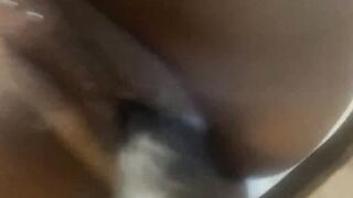 First Squirt With Sex Machine Hardcore African