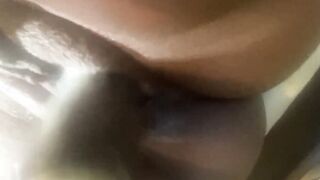First Squirt With Sex Machine Hardcore African