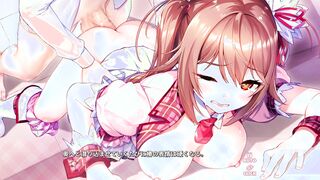 【エロゲー 愛怒流でいず／IdolDays動画10】アイドル椿ちゃんが背後から爆乳揉まれてからの後背位バックエッチ！そして物語の結末は。(アイドルデイズ実況プレイ動画(R18) Cartoon game