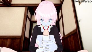 Full point of view-Micchon Shikimori-san banged [Hentai 3D]