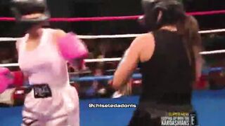 Kim Kardashian BOXING