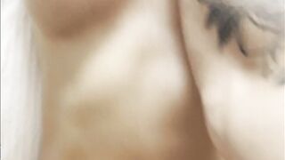 THE CUMMED CHICK: My FIRST private sex tape, UP CLOSE CUMSHOT