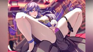 HONKAI IMPACT - FU HUA GETS A CUMMED