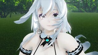 mmd r18 Haku Beauty conqueror 3d anime