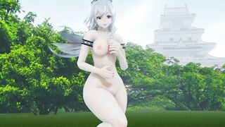 mmd r18 Haku Beauty conqueror 3d anime
