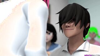 Teacher show students how to fuck