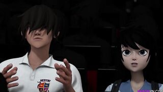 Orientation Day - 3D Hentai School Sex