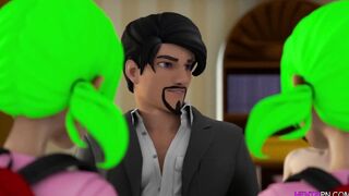 Stepdaughter Rides Dad - 3D Hentai Sex