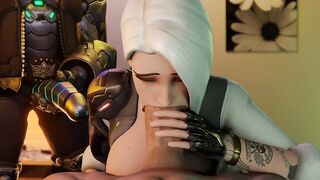 Ashe Oral Sex Blows Such a Long Cock OMG. GCRaw. Overwatch