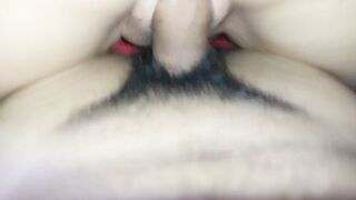 Vulgar baby loves ride on my huge cock 