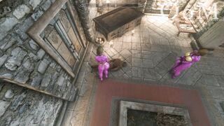 Oona's Second Quest / Chloe - Part two / Trapped into Pink Rubber Catsuit and Chastity