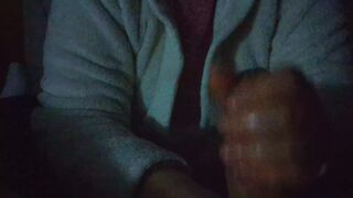 Nightly Hand Job - She jerks off his penis for sweet dreams ASMR
