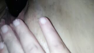 Lesbo stud fucking pawg wifey with strap on