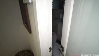 babe Step-Milf Wants Help Taking A Shower From Long Cock Stud