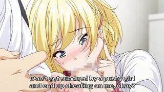 She fucks her school friend // Otaku ni Yasashii Gal toka, Kyonyuu no Osananajimi toka #1 SLAVE ENG