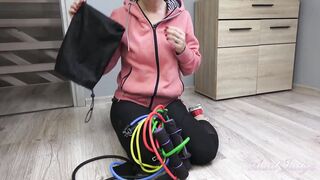 AuntJudys - 44yo Big Titted Amateur Wanilianna's Bushy Snatch Workout