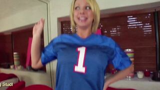 cougar Brianna Beach Licks Some Penis & Nuts