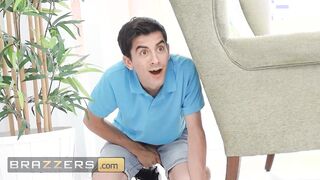 Brazzers - Amy Amor & Sapphire Lapiedra Find Jordi Peeping On Them & Nailed Him Inside Every Way They Can