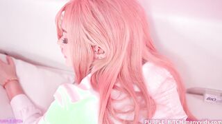 Chainsawman Power cosplay anal and vaginal sex