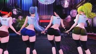 mmd r18 Ghost Dance two Remake remaster 3d anime