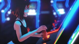 mmd r18 Ruby & Arcade Game 3d anime