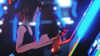 mmd r18 Ruby & Arcade Game 3d anime