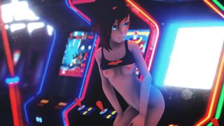 mmd r18 Ruby & Arcade Game 3d anime