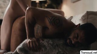 Stepdad let Trans stepteen bang his ass