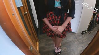 Roommate came into for sugar but get a load of sweet cum instead