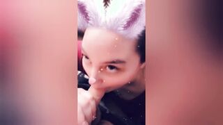 Bunny bimbos Gets Facial For Easter