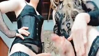 Tranny Gives a Blow and Fucked her Mate
