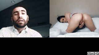 Stepdad makes stepdaughter spank herself