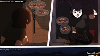 Hotel Transylvania - 118yo Mavis Loses Virginity - BONDAGE Cutie double penetration Anal Gang Bang by Strangers