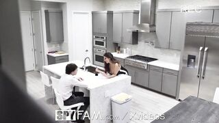 SPYFAM Huge Ol Boobie Step Mommy Ava Addams Seduces Step