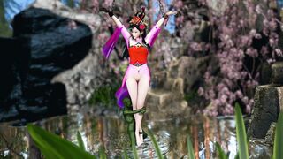 【 3D animation】中国古典美女被吊起来玩弄。Classic Asian beauties are hung up and played with.