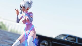 3d anime Kyoukiranbu Weiss 3d animated NSFW RWBY