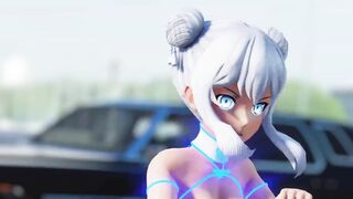 3d anime Kyoukiranbu Weiss 3d animated NSFW RWBY