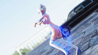 3d anime Kyoukiranbu Weiss 3d animated NSFW RWBY