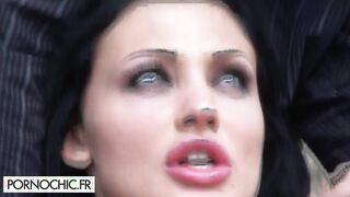 Big Titted Aletta Ocean takes care of two guys