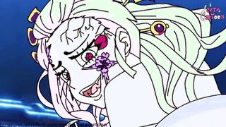 Daki y Tanjiro Cartoon - Demon Slayer - Kimetsu no Yaiba