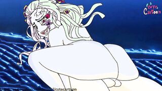 Daki y Tanjiro Cartoon - Demon Slayer - Kimetsu no Yaiba