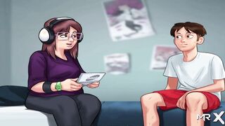SummertimeSaga - sex with a chubby women inside headphones E4