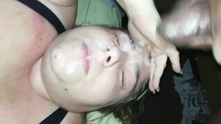 Point Of View BBW Ex-Wife Huge Cum Facial Compilation From huge ebony dick (Anal
