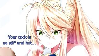 Artoria's no Nut November Challenge FINALE -anime JOI (FGO JOI, Roulette, Edging)