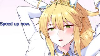 Artoria's no Nut November Challenge FINALE -anime JOI (FGO JOI, Roulette, Edging)