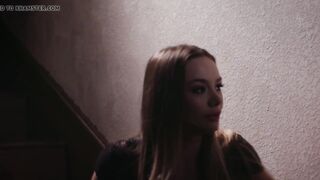 Horny dark hair step-daughter loving some quality dong