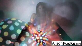 Beauty long boobed disco ball Beauty